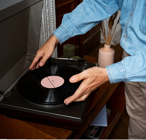 Autographed Vinyl Record