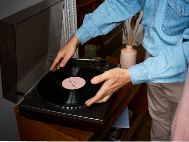 Autographed Vinyl Record